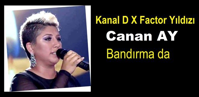 Müzik dünyanın önde gelen ismi Canan Ay Bandırma da