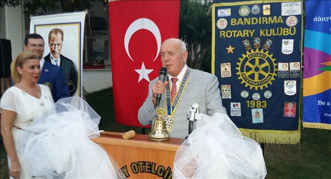 Bandırma Rotary´de ikinci Hayri Erdem dönemi
