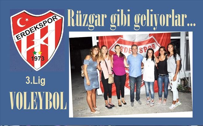 Erdekspor, Voleybol´de 3. Lig´den başlıyor