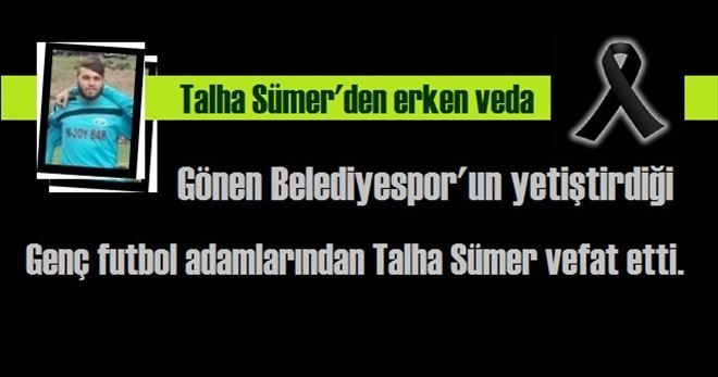 Spor camiası Talha´ya veda etti.