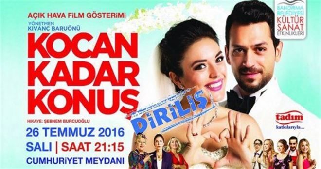 KOCAN KADAR KONUŞ FİLM GÖSTERİMİ