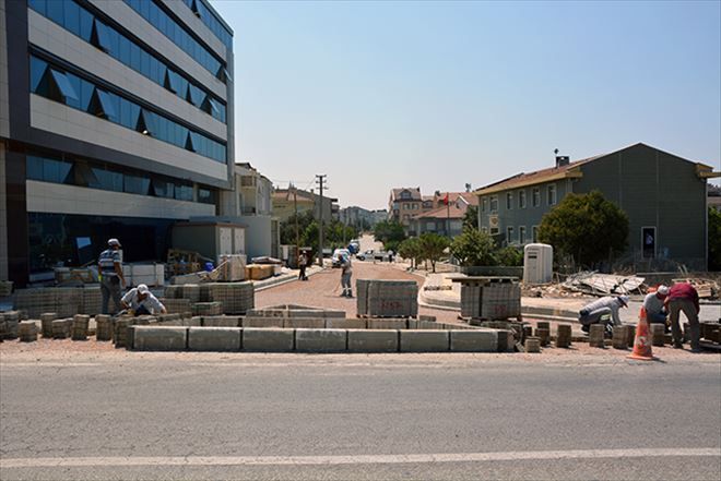 Özel Hastane Çevresine yeni düzenleme yapıldı.