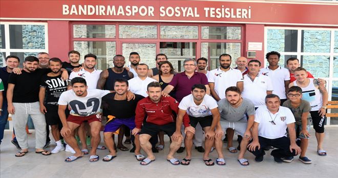 BANDIRMASPORLU OYUNCALARA DEPLASMAN ÖNCESİ ZİYARET