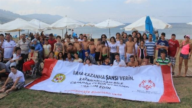 Özel sporcular Bandırma´da 