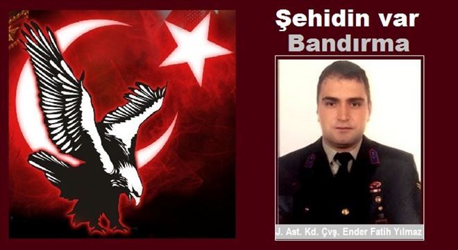 Şehidin var Bandırma