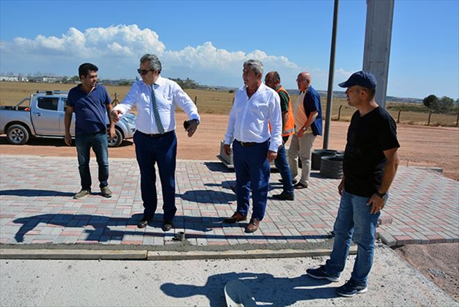 Kurban pazarı hazırlanıyor