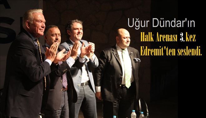 HALK ARENASI 3´NCÜ KEZ EDREMİT´TEN CANLI YAYINLANDI