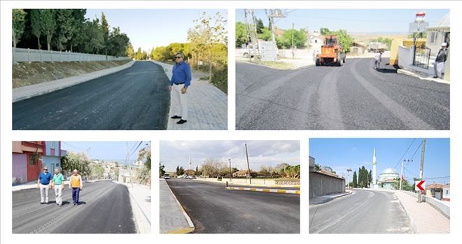 KIRSAL MAHALLELERE HİZMET SÜRÜYOR