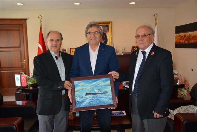 TÜRKİYE MUHARİP GAZİLER DERNEĞİNDEN BAŞKAN MİRZA´YA ZİYARET