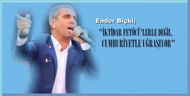 Ender Biçki´den zehir zemberek açıklama