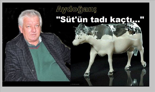 Süt üreticisi kasap kapısında