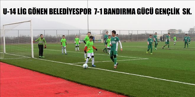 U-14 Gönen hızlı başladı.