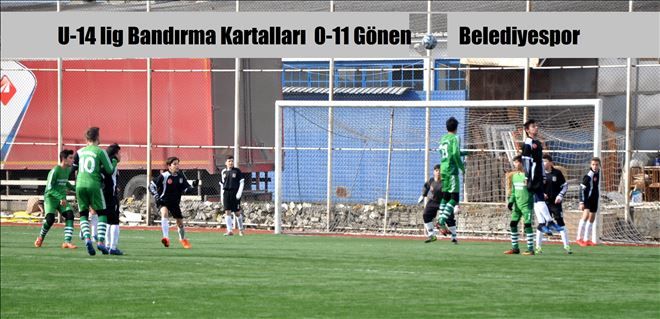 U-14 lig´de, Gönen, Kartalları kolay geçti