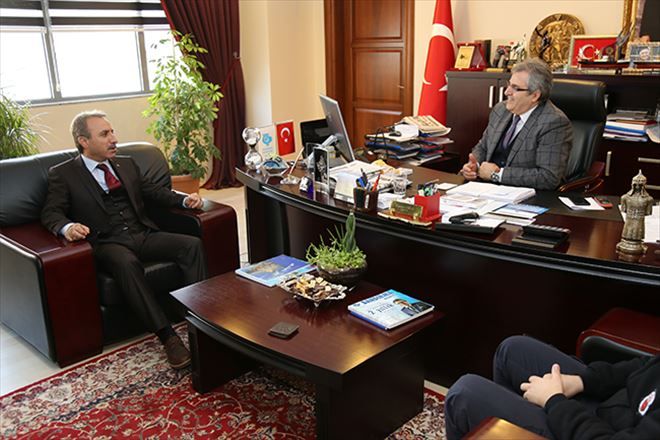 YENİ M TİPİ CEZA EVİ MÜDÜRÜNDEN BAŞKAN MİRZA´YA ZİYARET