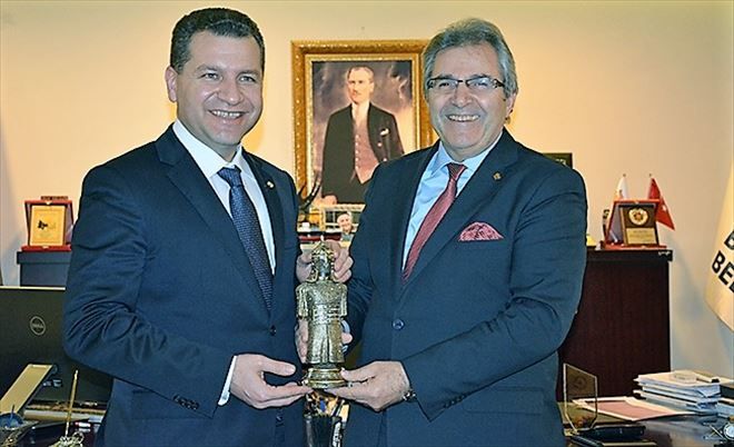 KARESİ BELEDİYE BAŞKANINDAN BAŞKAN MİRZA´YA ZİYARET