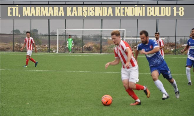 Kalesinde 8 gol bulan Marmara dibe vurdu