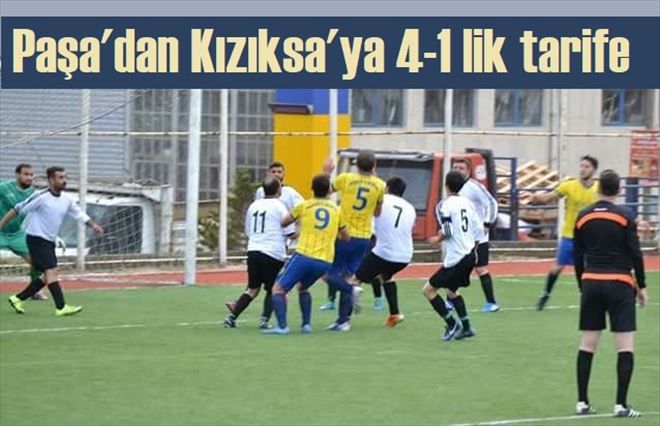 Paşaçiftlikspor 4-1 Kızıksaspor