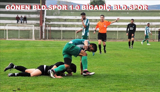 GÖNEN BELEDİYESPOR  1-0 BİGADİÇ BELEDİYESPOR