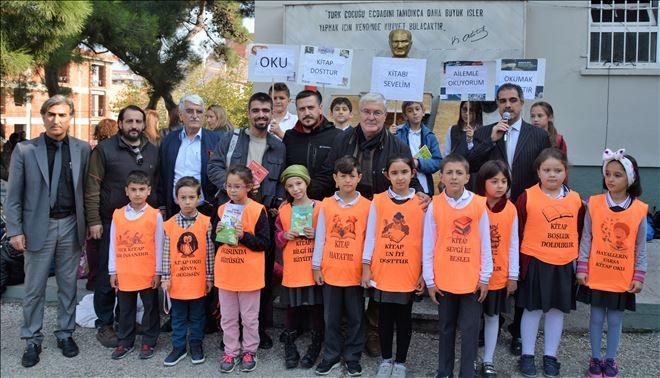 Bandırma´da minik öğrencilerden okuma etkinliği