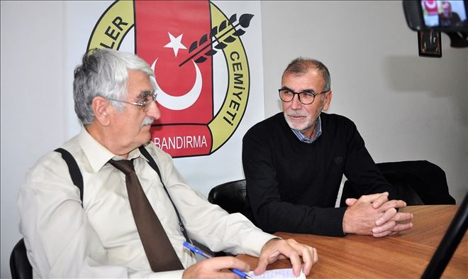 Bandırmaspor´un eski kaptanı gazetecilerle buluştu