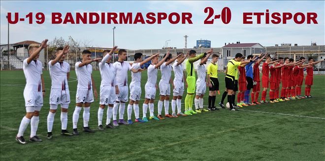 U-19 lig´de Bandırma, Eti´ye rövanşta da şans tanımadı