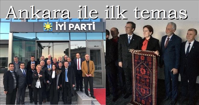 Akşener´e halı hediye ettiler