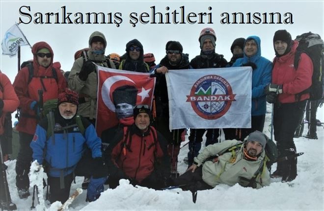 BANDAK, Hasandağı zirvesinde