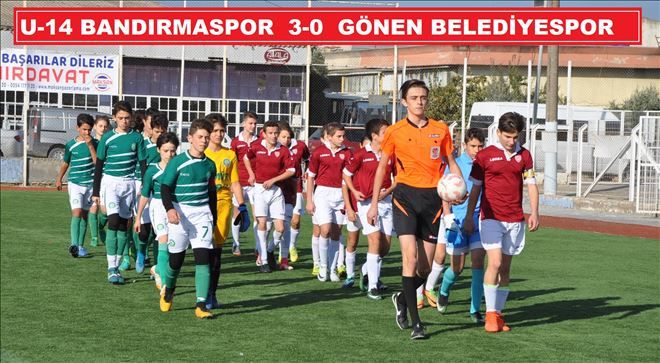 U-14 Ban ban, Gönen´e şans tanımadı