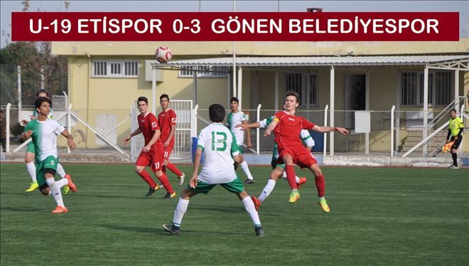 U-19 lig´de Lider´den Eti´ye puan yok