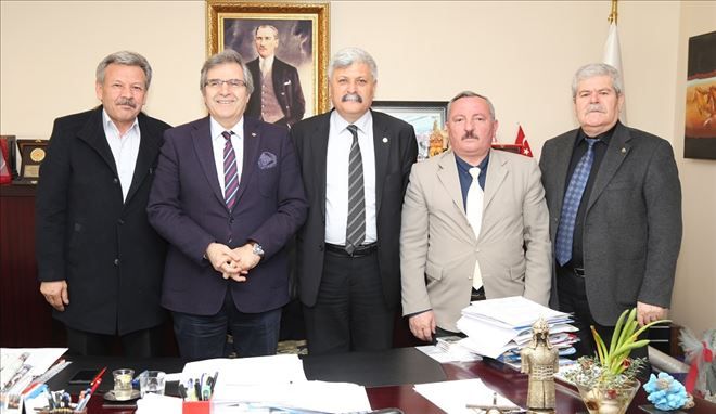 KARDEŞ KENT BAŞKANINDAN ZİYARET