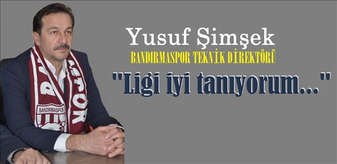 Bandırmaspor´da Yusuf Şimşek dönemi