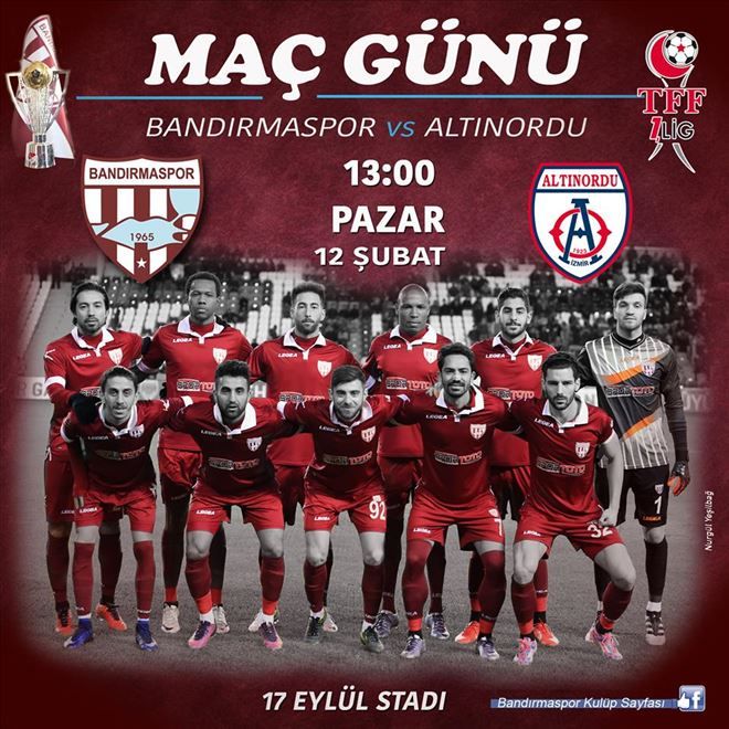 Bandırmaspor, Altınordu´ya hazır