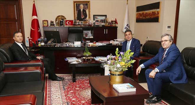 MARMARA ADASI BELEDİYE BAŞKANINDAN ZİYARET