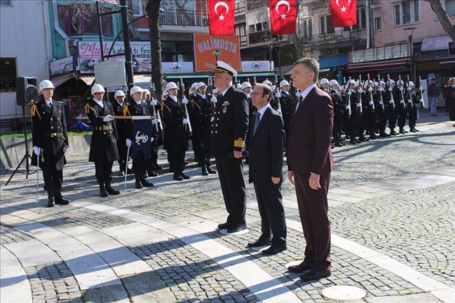 Erdek´te 18 Mart Çanakkale şehitlerini anma