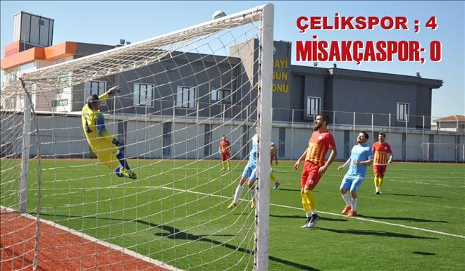 Çelikspor 4-0 Misakçaspor