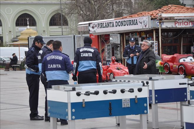 Büyükşehir tespitlere başladı.