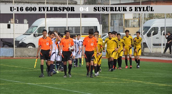 U-16 lig de dip derbisi 5 Eylül´ün