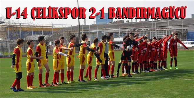 U-14 Çelik, zorlandı. 2-1