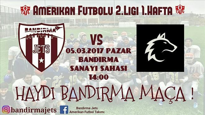 Bandırma´da spor dünyası Amerikan futbolu ile buluşuyor