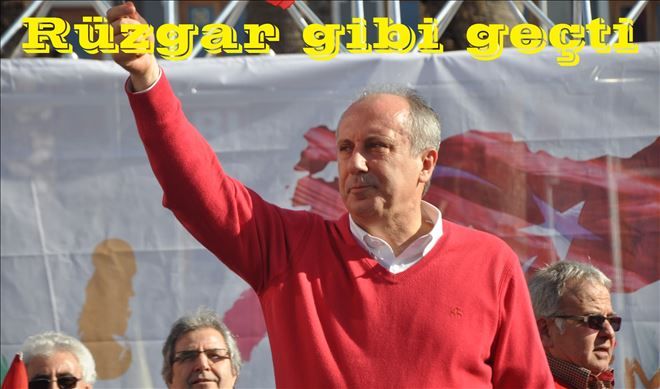 CHP de, İnce rüzgarı