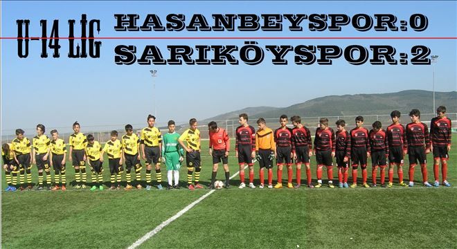 U-14 Sarıköy, Hasanbey´den 3 puan aldı.