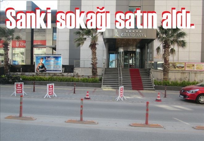 Otopark yeri istismarı