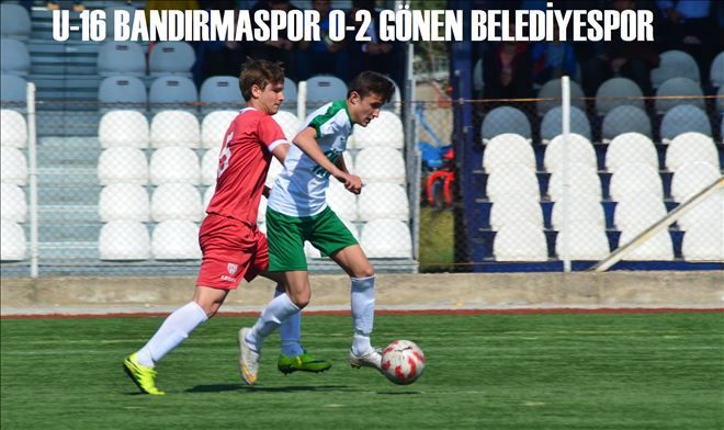 U-16 lig´de Gönen dolu dizgin