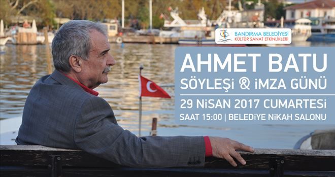 ŞAİR AHMET ŞAKİR BATU İLE SÖYLEŞİ İMZA GÜNÜ