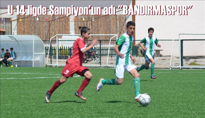 U-14 lig´de Play OUT´un galibi Bandırmaspor