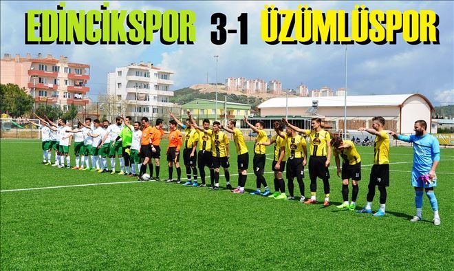 Edincikspor zirve yarışına devam