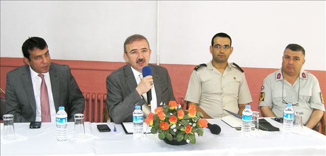 Kaymakam´dan koordinasyon toplantısı