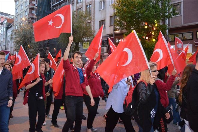 Coşku ve heyecan vardı.
