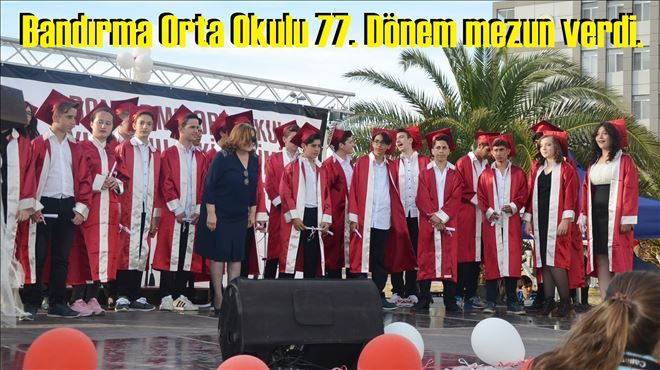 Bandırma Orta Okulunda Buruk Veda