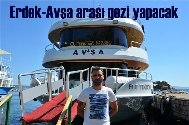 Erdek & Avşa yolunda yeni gezi teknesi